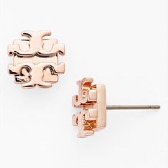 SALE!!! Tory Burch T stud earrings - Picture 5 of 7